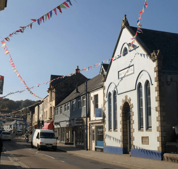 image of okehampton high street